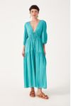 Vestido Voil Decote V