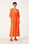 Vestido Voil Decote V