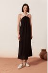 Vestido Alça Bordada