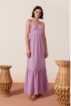 Vestido Longo Amarracao Pescoco