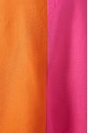 Vestido Curto Linho Bicolor