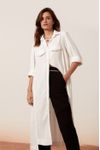 Vestido Chemisier Barra Irregular