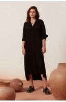 Vestido Chemisier Barra Irregular