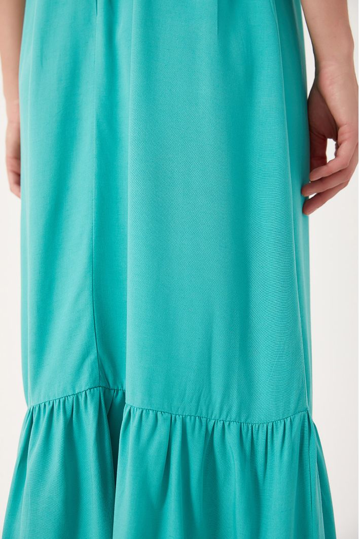 Vestido Longo Amarracao Pescoco