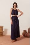 Vestido Lurex Decotado