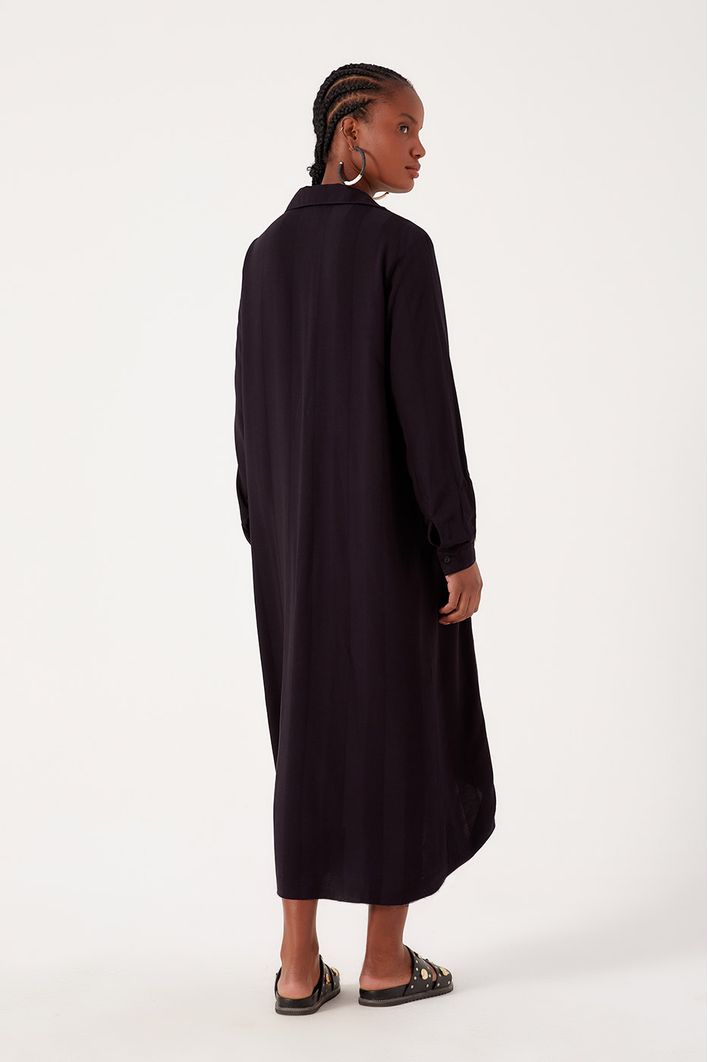 Vestido Chemisier Barra Irregular