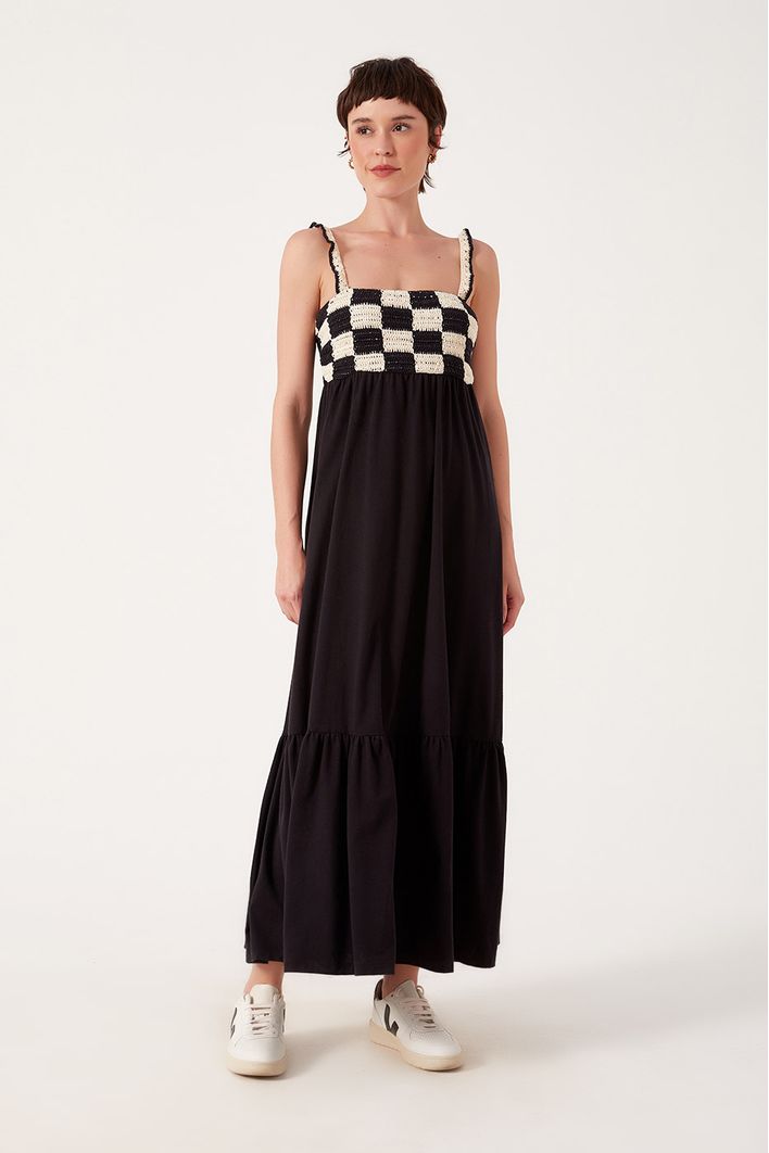 Vestido Busto Crochet Pb