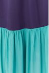Vestido Longuete Crepe Recorte Decote