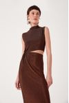 Vestido Malha Lurex
