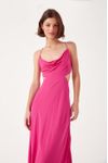 Vestido Cropped Drapeado Busto