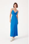 Vestido Cropped Drapeado Busto