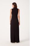 Vestido Canelado Cintura Vazada