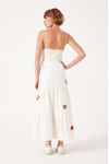 Vestido Midi Estruturado Bordado