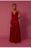 Vestido Longo Lurex