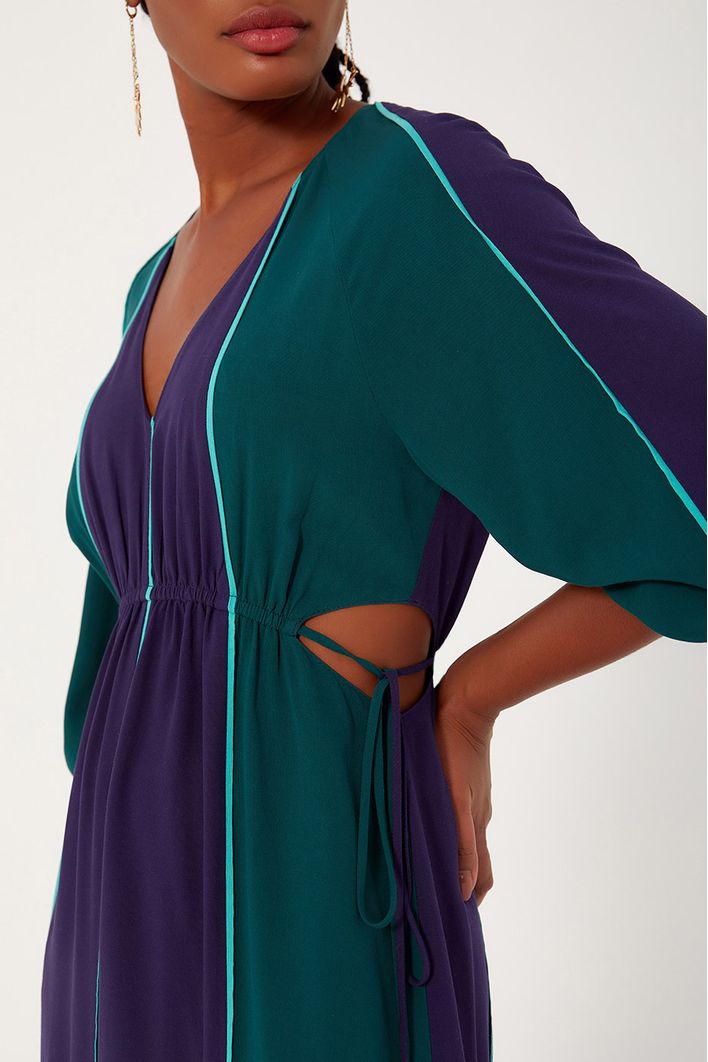 Vestido Longo Mix Color