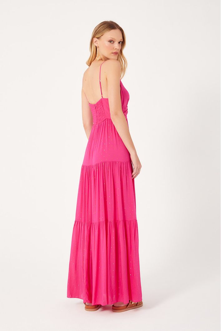 Vestido Longo Lurex