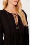 Vestido Longuete Lurex