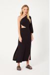 Vestido Longuete Um Ombro Só
