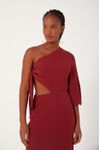 Vestido Longuete Um Ombro Só
