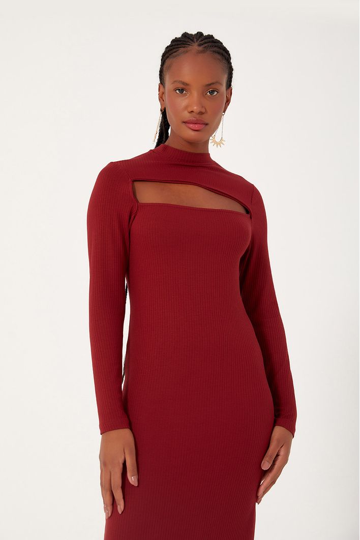 Vestido Canelado
