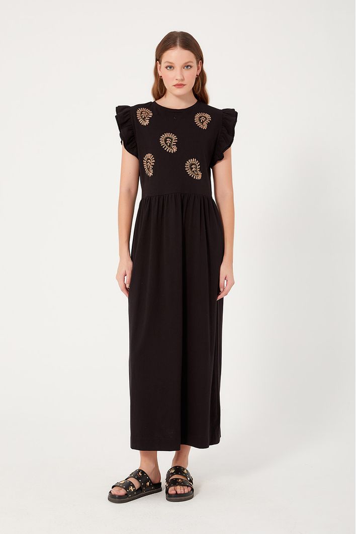 Vestido Pala Bordada