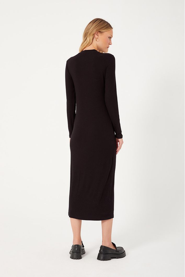 Vestido Canelado