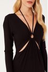 Vestido Vazado Lateral