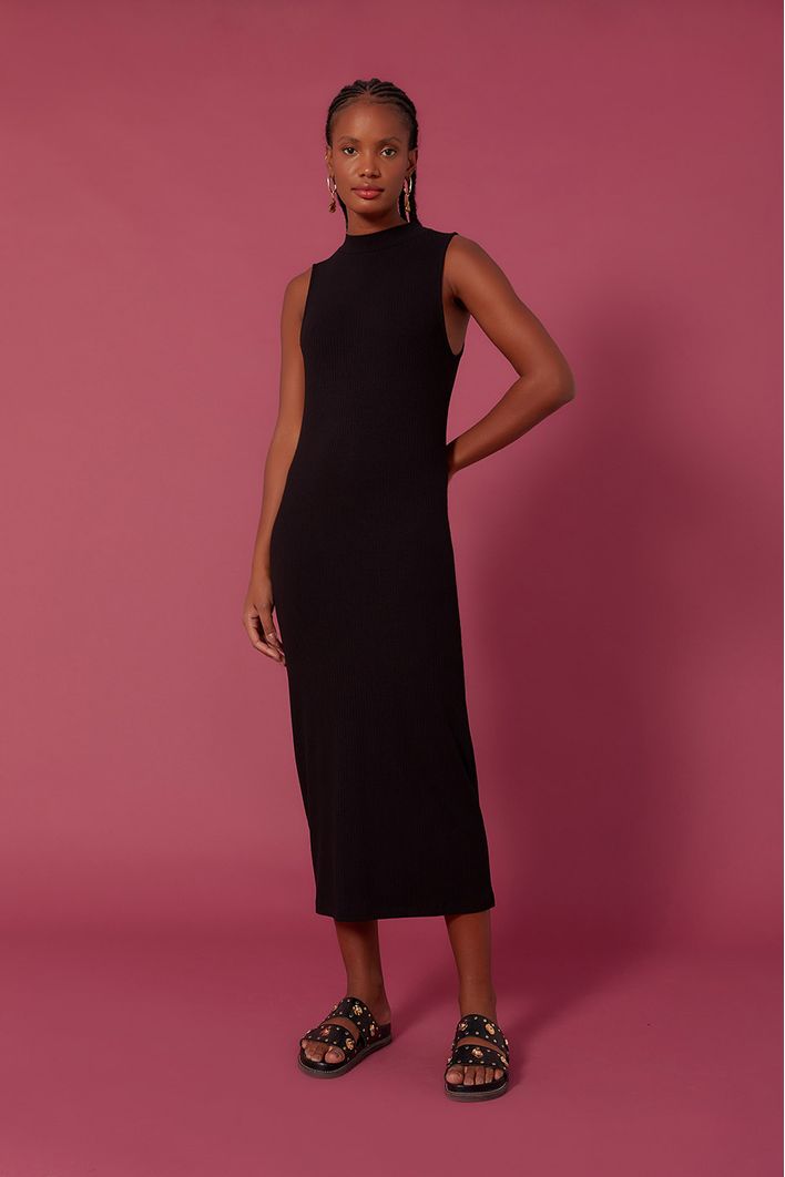 Vestido Tubo Malha