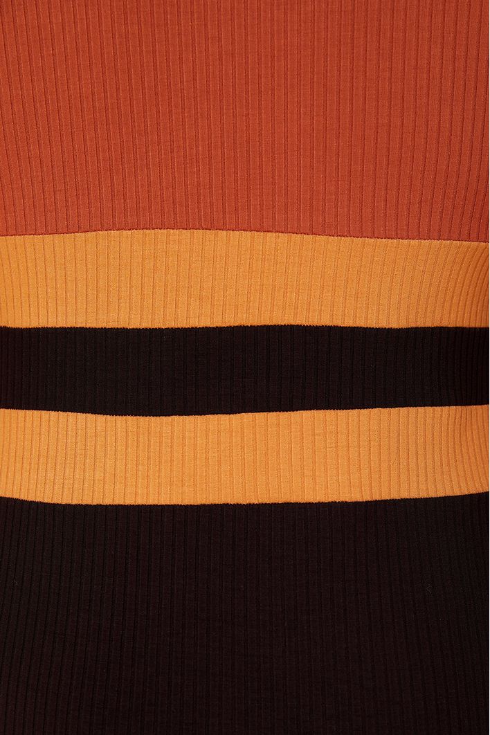 Vestido Malha Canelada 3 Cores