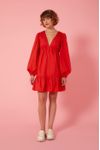 Vestido Curto Detalhe Lastex