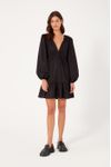 Vestido Curto Detalhe Lastex