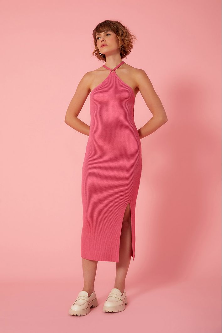 Vestido Midi Tricot