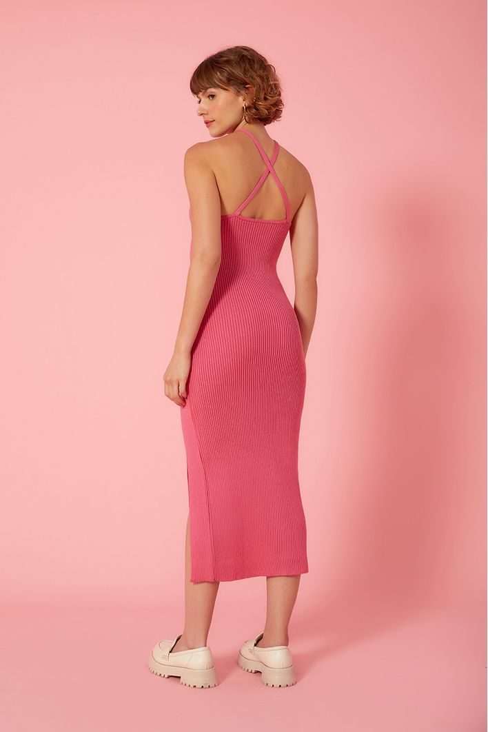 Vestido Midi Tricot
