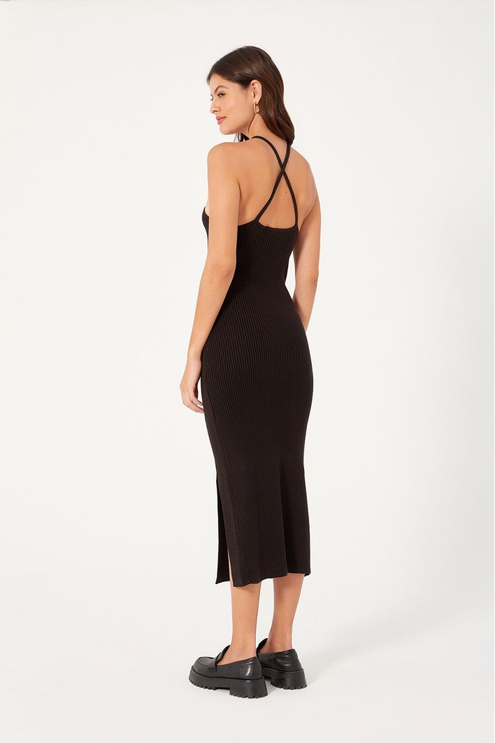 Vestido Midi Tricot