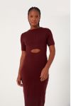 Vestido Tricot Vazado