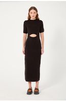 Vestido Tricot Vazado