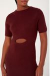 Vestido Tricot Vazado