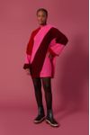 Vestido Tricot Três Cores