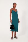 Vestido Crepe Slim