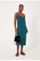 Vestido Crepe Slim