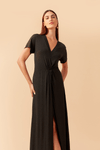 Vestido Torcido Decote V