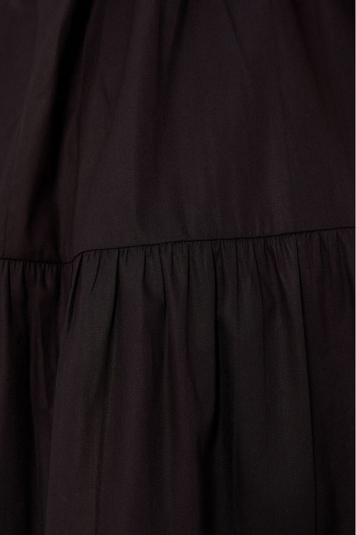 Vestido Midi Manga Bufante