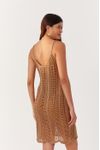 Vestido Curto Tricot Lurex