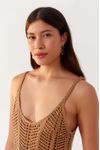 Vestido Curto Tricot Lurex