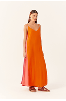 Vestido Crepe Cropped Recortes Laterais