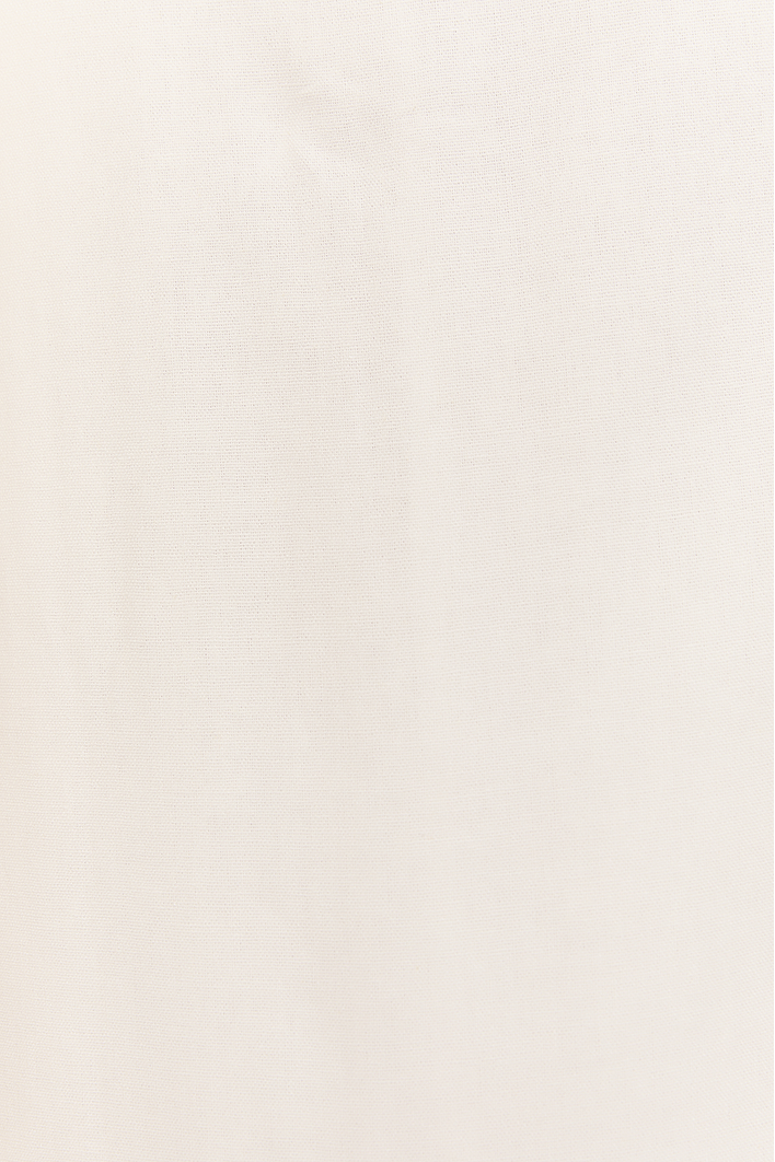 Vestido Cropped Linho Bordado Luar