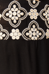 Vestido Cropped Linho Pala Tecido Bordad