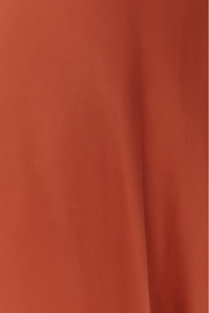 Vestido Cetim Decote Com Renda