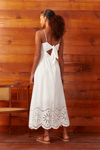 Vestido Longo Laise Busto Franzido