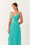 Vestido Longuete Decote Lateral
